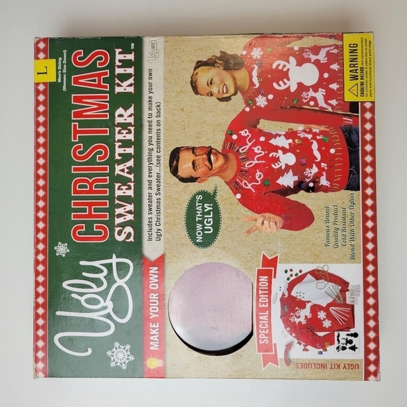 Ugly Christmas sweater kit diy - Picture 2 of 6